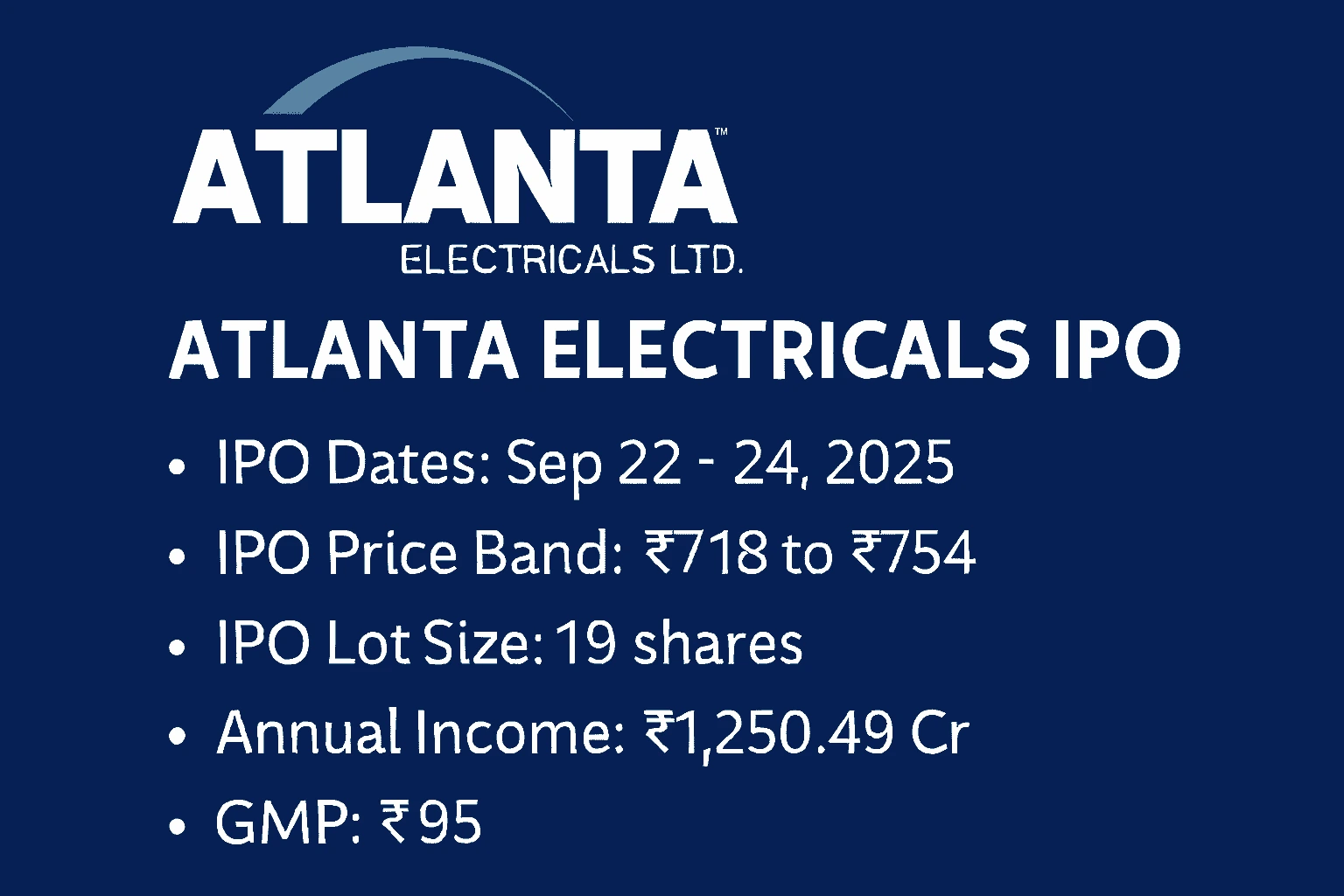Atlanta Electricals IPO